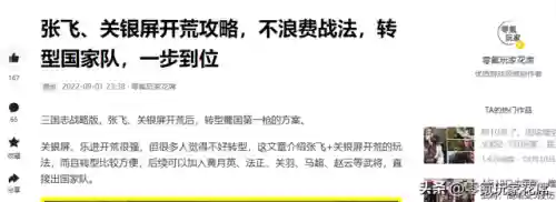 前期打关羽阵容搭配(三国志战略版关羽阵容搭配)插图6