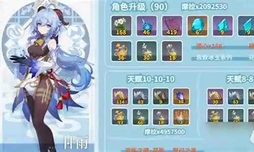 甘雨草系阵容搭配插图