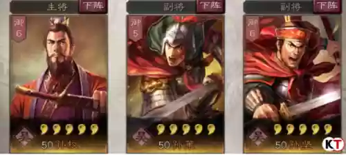 孙坚父子阵容(孙策孙坚最强阵容)插图