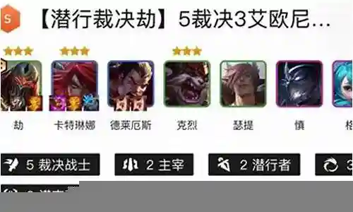 战士阵容克星搭配推荐图插图