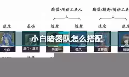 小白无声队阵容搭配插图