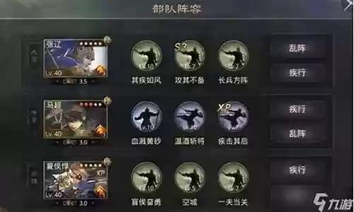 率土之滨马超孙策搭配阵容插图