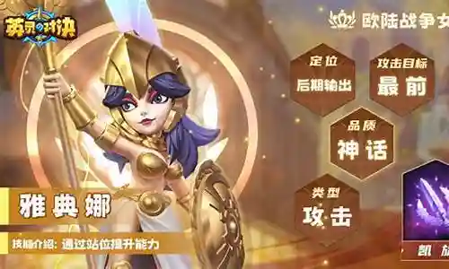 女神战场阵容搭配图插图