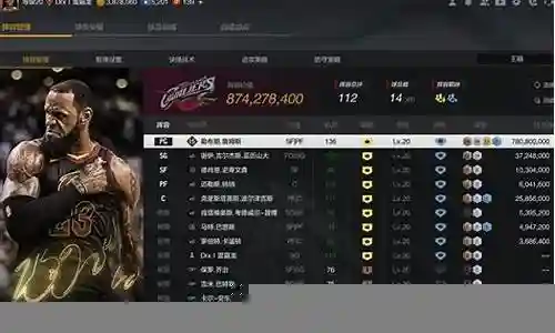 詹姆斯王朝阵容搭配图片插图