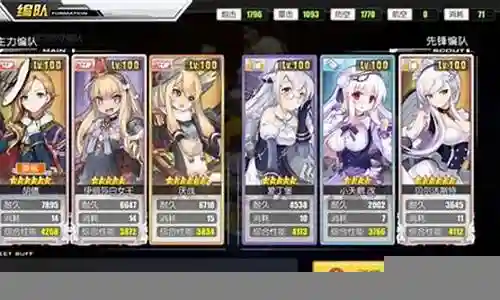 碧蓝航线皇家后排阵容搭配插图