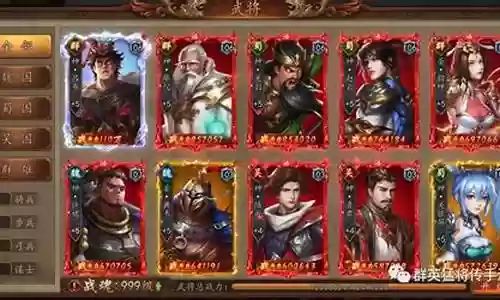 三国群英手游前期阵容插图