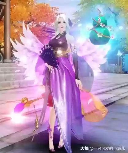 倩女幽魂画魂紫色武器插图