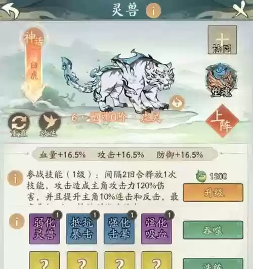 白虎顶级阵容插图