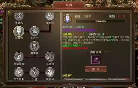 传奇法师变态技能插图