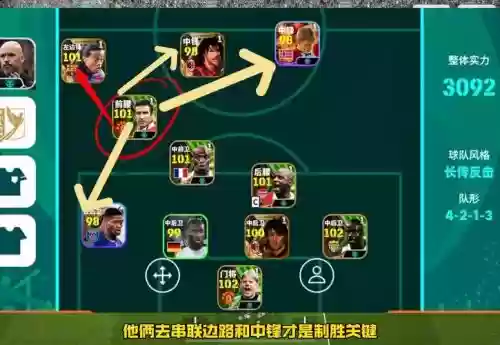 实况堡垒阵容插图