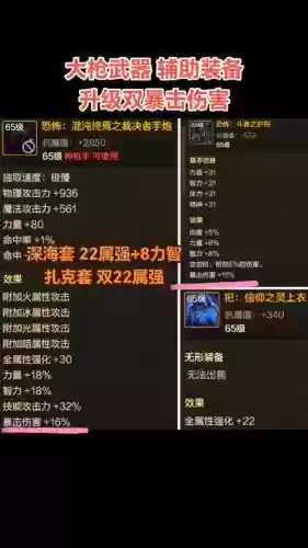 武器辅助出什么装备好插图1
