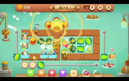 保卫萝卜3主题码头4关攻略插图1