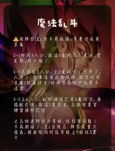 复仇阵容教学插图