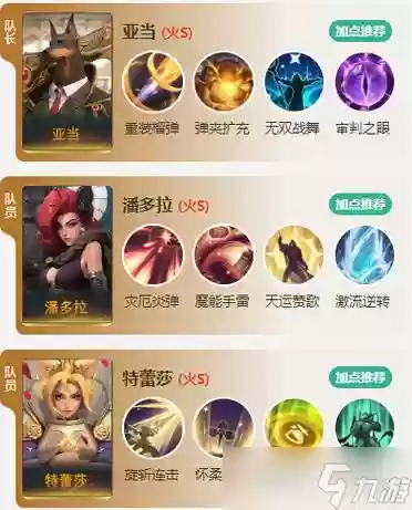 季PVP阵容_1插图1