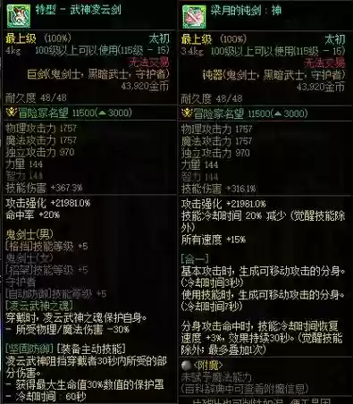 2018剑魂毕业武器排行_2插图1