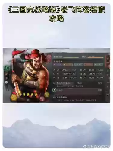 放置三国张飞阵容搭配攻略插图