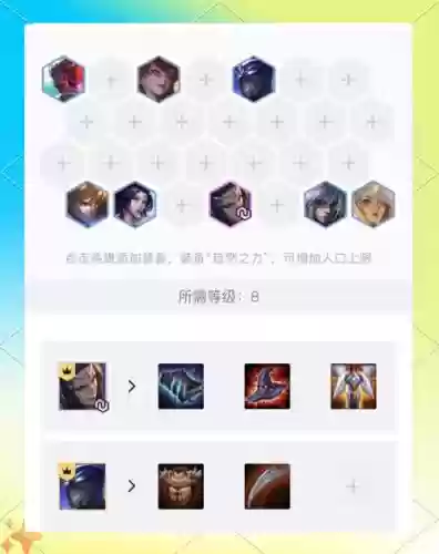 云顶光耀阵容插图1