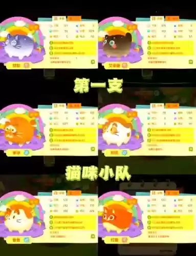 无敌小猫阵容插图1