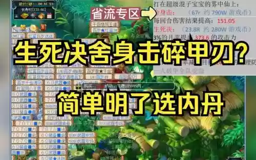 梦幻西游宝宝内丹打舍身击插图1