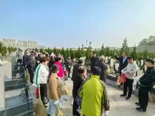 大阵容扫墓插图