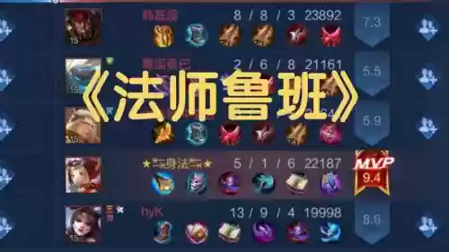 打鲁班阵容插图