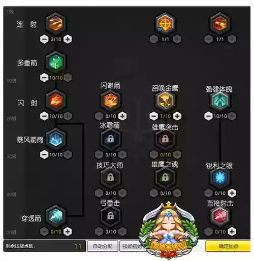 冒险岛2职业2转技能加点插图