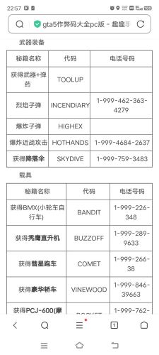 xbox360侠盗飞车5武器秘籍插图1