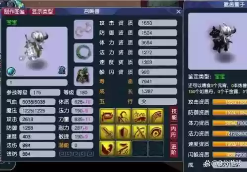 梦幻西游孩子和血宠插图