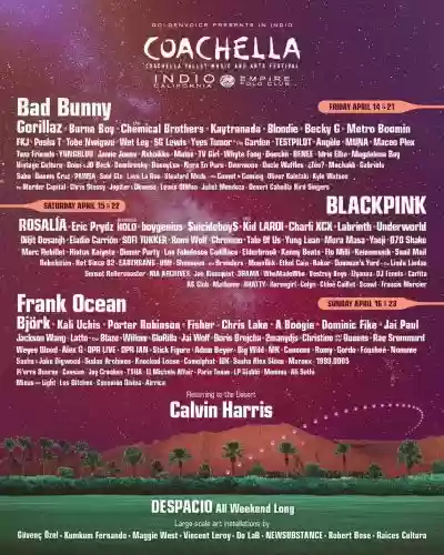 coachella2019阵容插图1