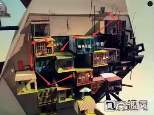 爷爷的城市攻略旋转房子插图