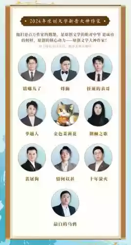 网文作者阵容插图