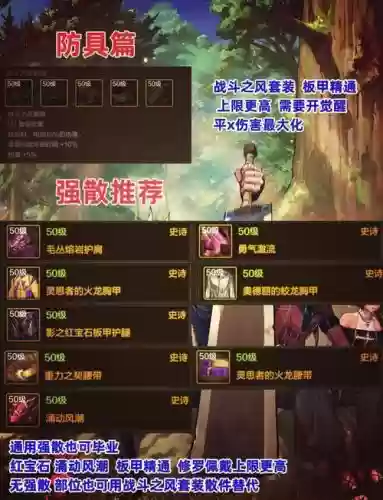 修罗的毕业装备选择插图