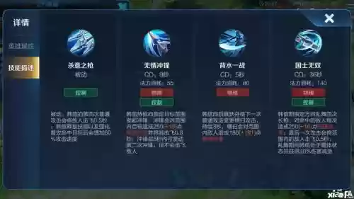 韩信什么技能能挑插图