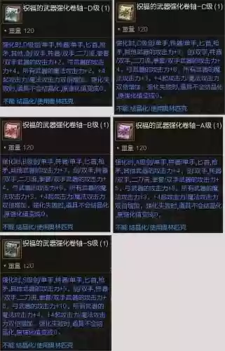 新天堂2武器列表插图