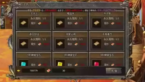 热血传奇新续章技能书插图