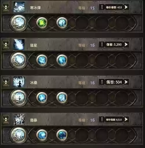 流放之路冰图腾用什么武器，流放之路冰矛图腾技能连接插图