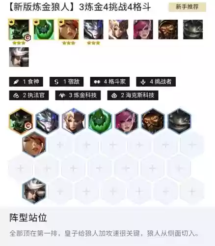 云顶最新炼金狼人阵容搭配，云顶狼人怎么搭配插图