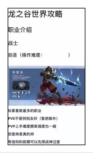 龙之谷手游阵容搭配，龙之谷手游 强力职业推荐 不看后悔就晚了插图