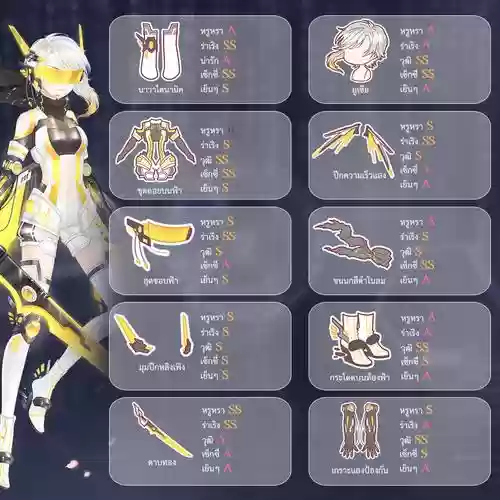 凌空露西亚装备，露西亚的武器插图1