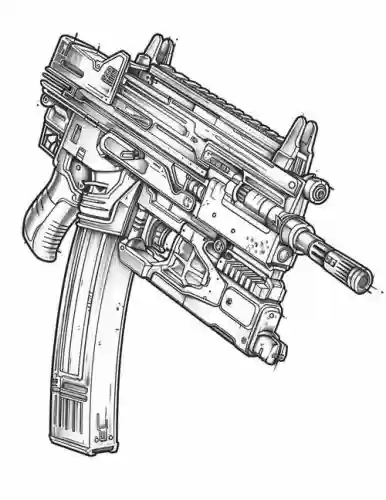 铅笔画的武器,铅笔画武器库插图 铅笔画的武器,铅笔画武器库插图