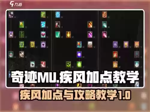 疾风技能加点，mu疾风加点插图