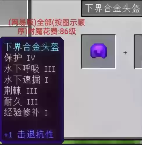 我的世界生存最好的附魔装备，我的世界生存最佳附魔搭配插图1