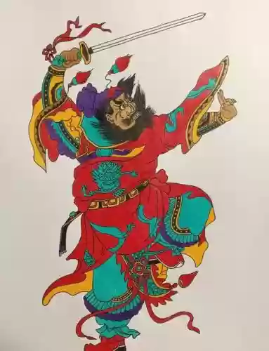 门神钟馗最强搭配阵容，钟馗和门神能摆放在一起么插图