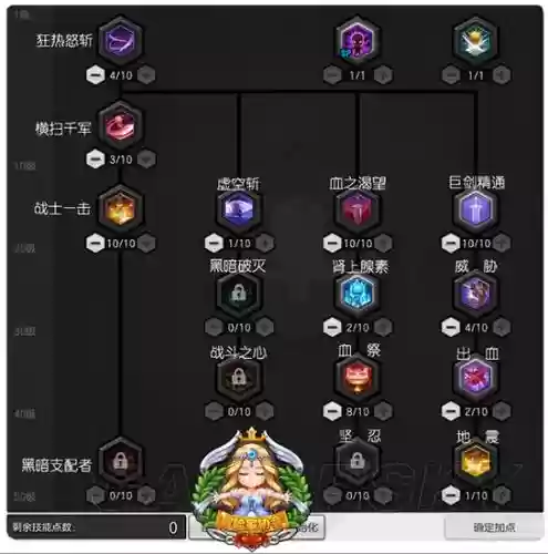 冒险岛2骑士65技能加点图，冒险岛2骑士技能加点2020插图