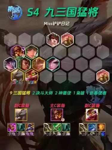 三国猛将云顶之弈阵容搭配,云顶之弈最新版本三国猛将怎么出装插图 三国猛将云顶之弈阵容搭配,云顶之弈最新版本三国猛将怎么出装插图