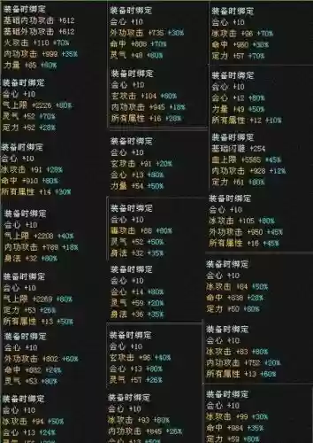 天龙八部内功装备，天龙八部内功装备怎么打造插图1