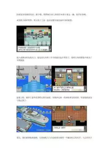 口袋妖怪2周目攻略图文,囗袋妖怪二周目攻略插图 口袋妖怪2周目攻略图文,囗袋妖怪二周目攻略插图